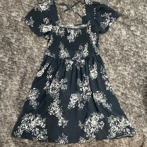 Maurice’s floral dress, colors gray and white, woman’s size small(fits XS)